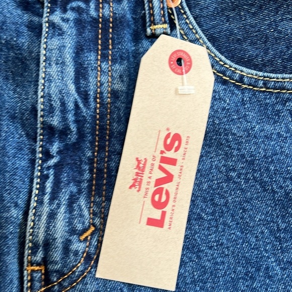 New! Levi’s mens SZ 34/32 regular blue jeans. - Picture 2 of 9
